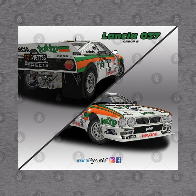 Lancia 037 Group B Totip by PjesusArt